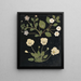 Album de fleurs en papier découpé pl. 11 - Ellen W. — oprawiony obraz na ścianie