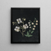 Album de fleurs en papier découpé Pl21 - Ellen W. — oprawiony obraz na ścianie