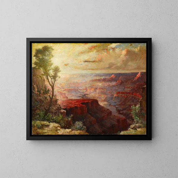 Le Grand Canyon - Elliott Daingerfield — oprawiony obraz na ścianie