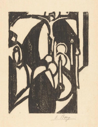 Procesja - Else Berg — widok dzieła