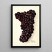 Vitis Gros - Elsie E. Lower — oprawiony obraz na ścianie