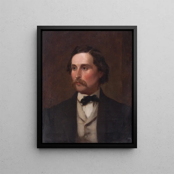 Nathan Flint Baker - Emanuel Gottlieb Leutze — oprawiony obraz na ścianie