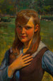Portret młodej dziewczyny - Emil Alexay Olexk — widok dzieła