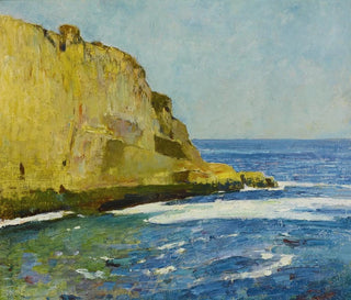 Bald Head Cliff, York, Maine - Emil Carlsen — widok dzieła