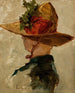 Kobieta w kapeluszu - Emil Carlsen — widok dzieła