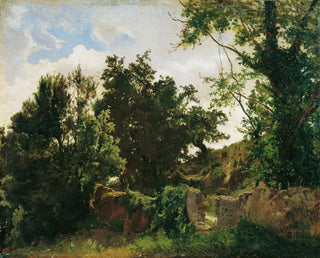 Emil Jakob Schindler - Schlossmauer in Plankenberg.webp