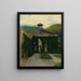 Château devant un paysage vallonné - Emil Orlik — oprawiony obraz na ścianie