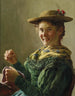 Dirndl wieśniaczki wąski - Emil Rau — widok dzieła