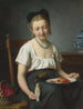 Le Goûter - Émile-Auguste Hublin — widok dzieła