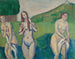 Baigneuses - Émile Bernard — widok dzieła