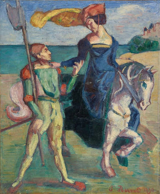 Emile Bernard - Guerrier et amazone.webp