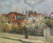 Ogrodowe kwiaty - Émile Bernard — widok dzieła