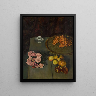 Emile Bernard - Nature morte aux roses et aux fruits.webp