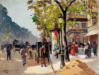 Emile Cagniart - Le Boulevard des Italiens.webp