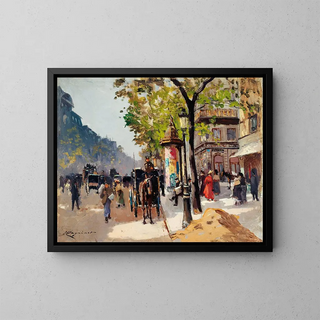Emile Cagniart - Le Boulevard des Italiens.webp