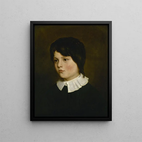 Charles Hugo enfant - Émile Champmartin — oprawiony obraz na ścianie