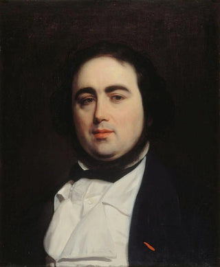 Portret Julesa Janina 1804-1874 pisarz i krytyk - Émile Champmartin — widok dzieła