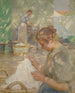 Słoneczny dzień - Émile Claus — widok dzieła