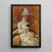 Ujawniona piękność - Émile Eisman-Semenowsky — oprawiony obraz na ścianie