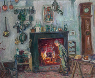 wnętrza w Paryżu - Émile Othon Friesz — widok dzieła