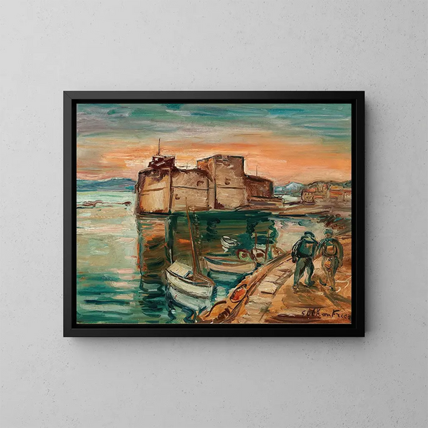 La Côte d'Azur - Émile Othon Friesz — oprawiony obraz na ścianie