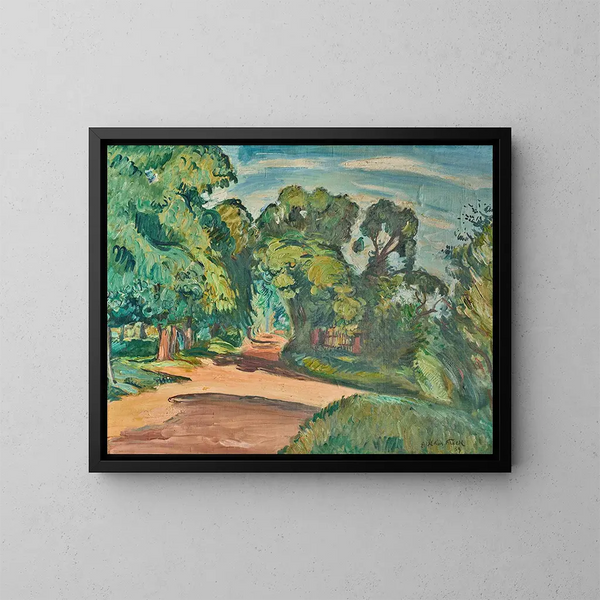 La croisée des chemins - Émile Othon Friesz — oprawiony obraz na ścianie