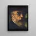 autoportret - Émile Renard — oprawiony obraz na ścianie