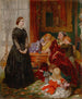 La Gouvernante - Emily Mary Osborn — widok dzieła