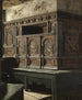 La chambre à coucher du roi Charles IX à Gripsholm - Emma Sparre — widok dzieła