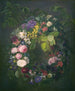 Une couronne de fleurs - Emma Thomsen — widok dzieła