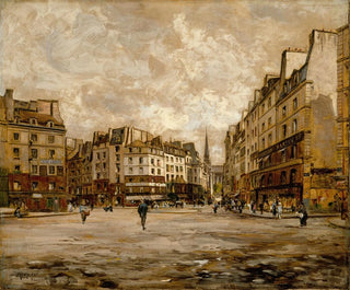 Emmanuel Lansyer - La Place Maubert.webp