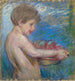 Dziecko z owocami - Alice Pike Barney — widok dzieła