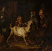 Dzieci karmiące kozy - Johann Heinrich Roos — widok dzieła