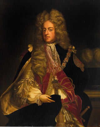 English School - Portrait Of King George I Of Great Britain.webp