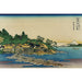 Reprodukcja obrazu Enoshima w prowincji Sagami - Katsushika Hokusai