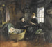 Obieranie rzodkiewek - Albert Neuhuys — widok dzieła