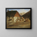 La grande maison de la martre à Hirschwang sur la Rax - Erasmus von Engert — oprawiony obraz na ścianie