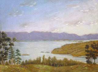 Staw w Leverett - Erastus Salisbury Field — widok dzieła