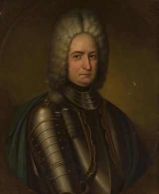 Portret mężczyzny w zbroi - Erhard Ludewig Winterstein — widok dzieła