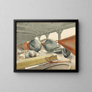 Eric Ravilious - Buoys and Grappling Hook.webp