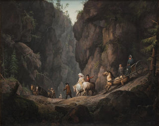 Erik Pauelsen - The Passage through Krokkleven near Ringerike in Norway.webp
