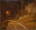 Lumière de lampe - Erik Werenskiold — widok dzieła