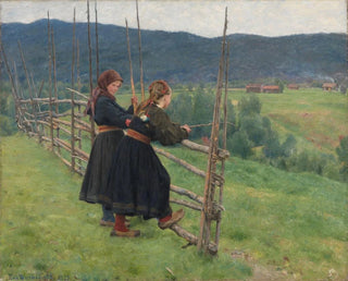 Wrzesień - Erik Werenskiold — widok dzieła