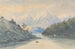Sur le Bealey, Canterbury, NZ - Ernest Arthur Chapman — widok dzieła