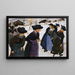 Lausanne Filles allant à la messe - Ernest Bieler — oprawiony obraz na ścianie