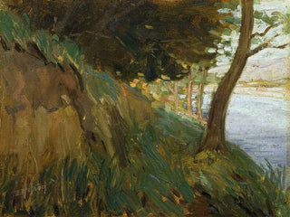 Podgląd rzeki Hutt zachodniej - Ernest George Hood — widok dzieła