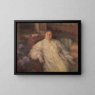 Madame Dauphin, Demeure de Paul Jamot - Ernest Laurent — oprawiony obraz na ścianie