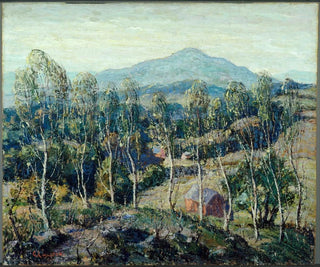 Bétulas de la Nouvelle-Angleterre - Ernest Lawson — widok dzieła