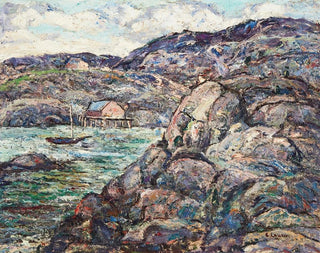 Ernest Lawson - Rocky Coast Nova Scotia.webp