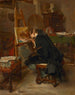 Un peintre - Ernest Meissonier — widok dzieła